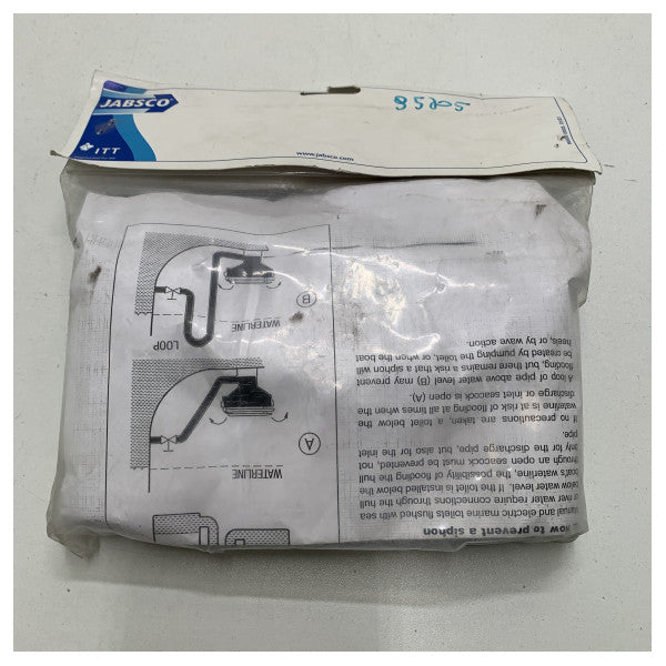 Jabsco 排水用 38 mm プラスチックエアレーター - 29015-0010