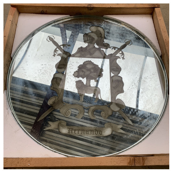 Merenkulun pyöreä peili 1200x600mm - Kestävä kosteudenkestävä merenkulun seinäpeili laivan sisätiloihin