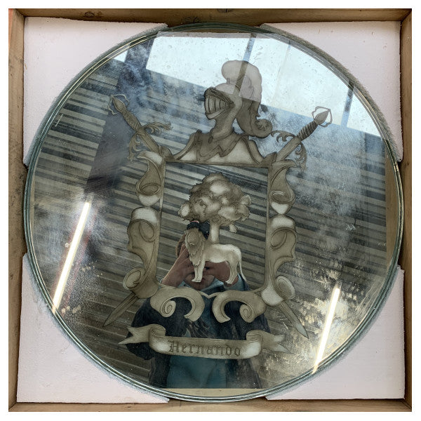 Merenkulun pyöreä peili 1200x600mm - Kestävä kosteudenkestävä merenkulun seinäpeili laivan sisätiloihin