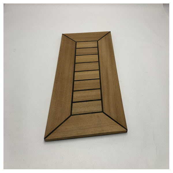 Custom Line High-Quality Teak Boat Step Plate for Safe and Durable Marine Platform Access