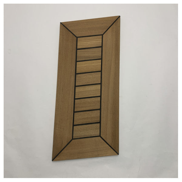 Custom Line High-Quality Teak Boat Step Plate for Safe and Durable Marine Platform Access