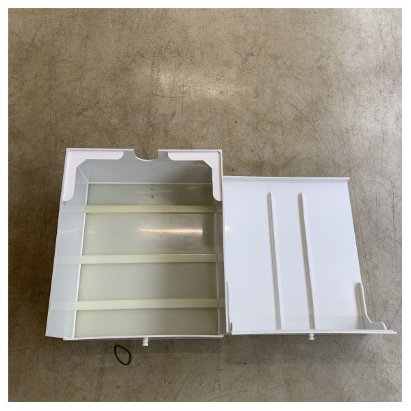 FEIT Durable Marine Battery Box - odporny na warunki atmosferyczne plastikowy pojemnik na baterie do łodzi i statków