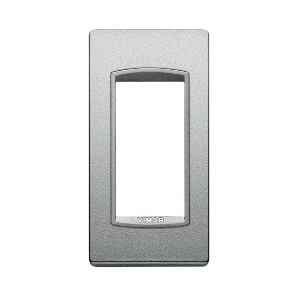 Vimar 20666-N13 Eikon Classic Decorative Argento Cover Plate