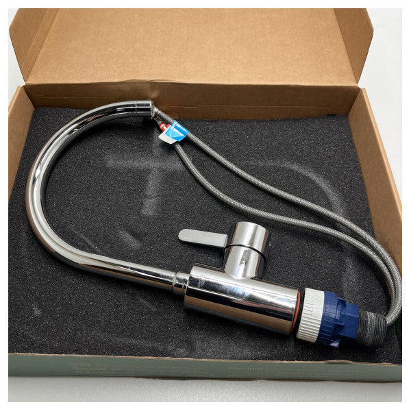 Одноричажний змішувач для кухні Grohe QuickFix Start Curve вкладка хром