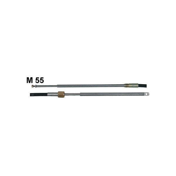 2x Dometic SeaStar Teleflex  M55 17 ft engine steering cable