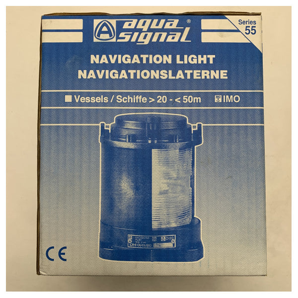 Aqua Signal serie 55 masthead navigationsljus 225 grader 3 nm - 3532003000