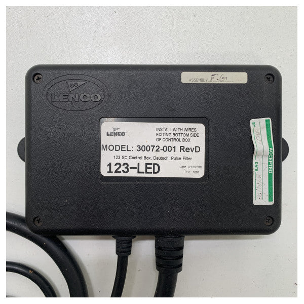 Skrzynka kontrolna Lenco do przełącznika 123SC-LED 30072-001