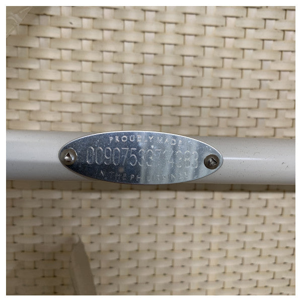 デドン・バルセロナ チョークウィッカーチェア - 027-001-083