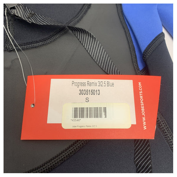 Jobe Progress 3/2,5 mm Néoprène WetSuit Blue S - 303515013 -S