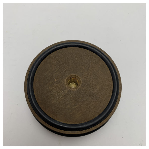 Fama Door Stopper Brass Bronze Finish - міцна безсвердлювальна заглушка для дверей човна, стійка до солоної води