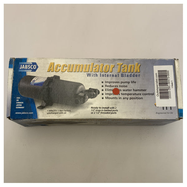 Jabsco accumulator tank 1L with membrane - 30573-0000