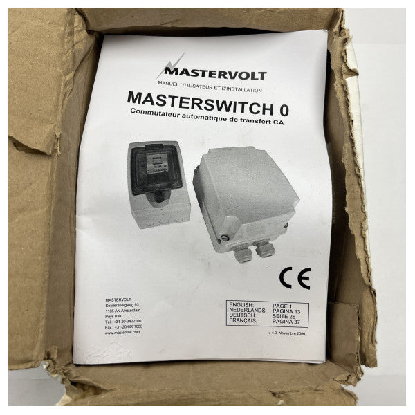 Mastervolt Masterswitch 3 kW 120V -55106000