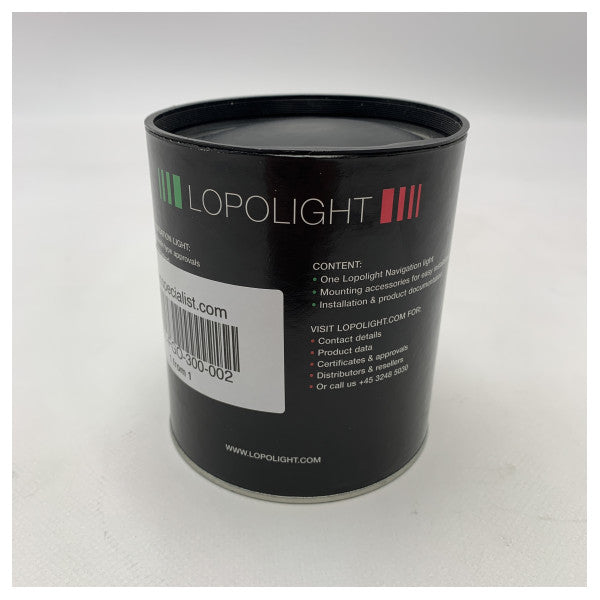 Lopolight bagbords RØDT navigationslys 2NM - 300-002