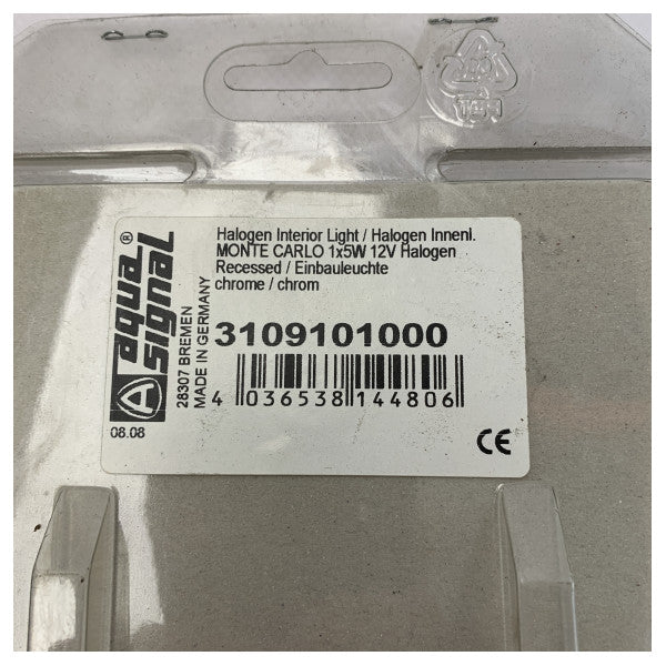 مصباح كشاف ضوئي نازل هالوجين هالوجين 12 فولت من أكوا سيجنال - 3109101000