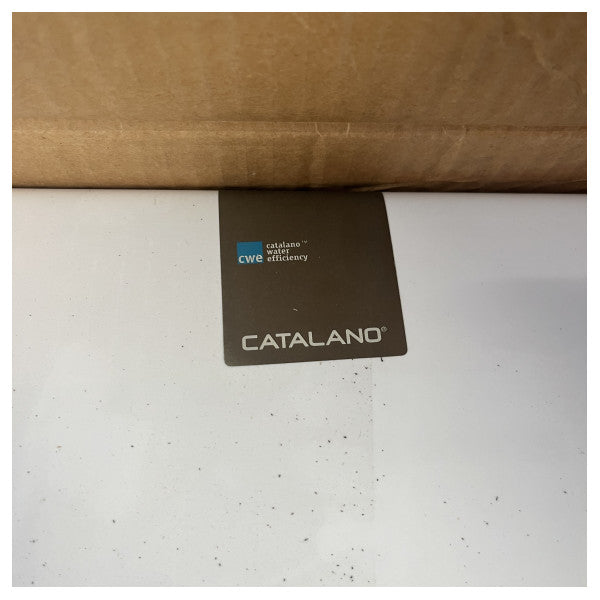 Catalano 12VE Verso 120 White Ceramic Marine Washbasin – Durable & Modern Nautical Sink