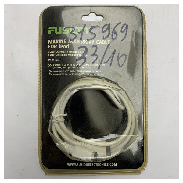Apple iPod Fusion Marine Stereo Cable 1,5 m - holdbart vandtæt stik til bådens lydsystem