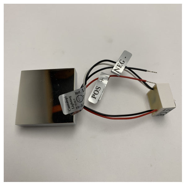 Cantalupi Paslanmaz Çelik AISI316 Tekneler ve Gemiler için Su Geçirmez LED Işık � IP65 Sıcak Işık DC 10-31V