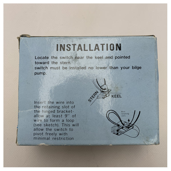 SeaWorld lense Pump Level | Float Switch 12/24V - 17357001