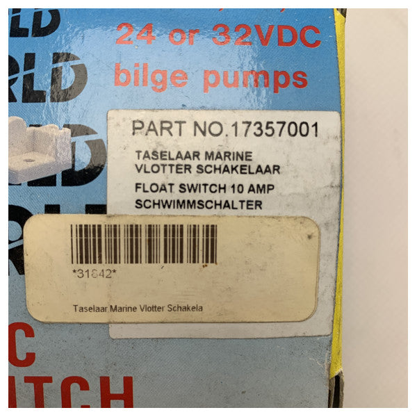 SeaWorld lense Pump Level | Float Switch 12/24V - 17357001