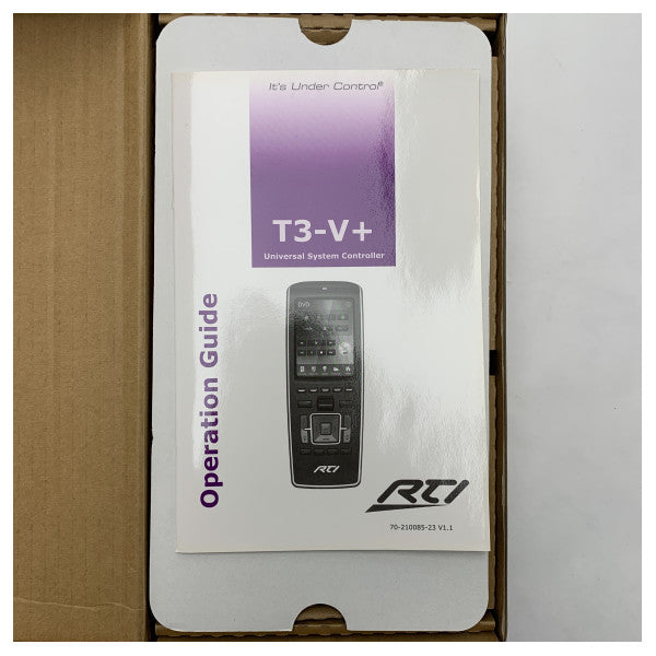 Telecomando marino touch screen RTI T3V Plus - Controller universale e durevole per sistemi marittimi