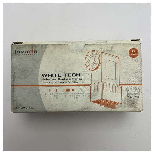 Inverto IDLP -QTFLange - LNB Universale 4 Out VH/VH, Flangia C120