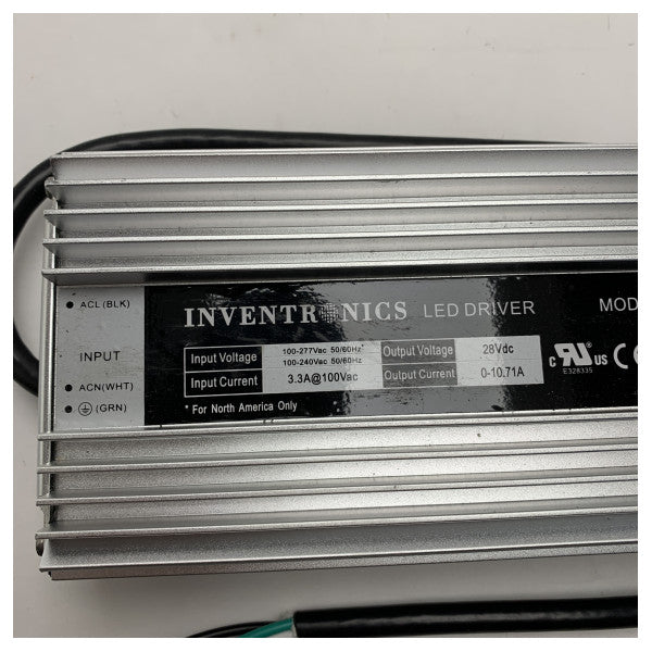 Inventronics EUV-300S028ST convertitore di potenza di alta qualità 230V - 300W - 28V Driver LED
