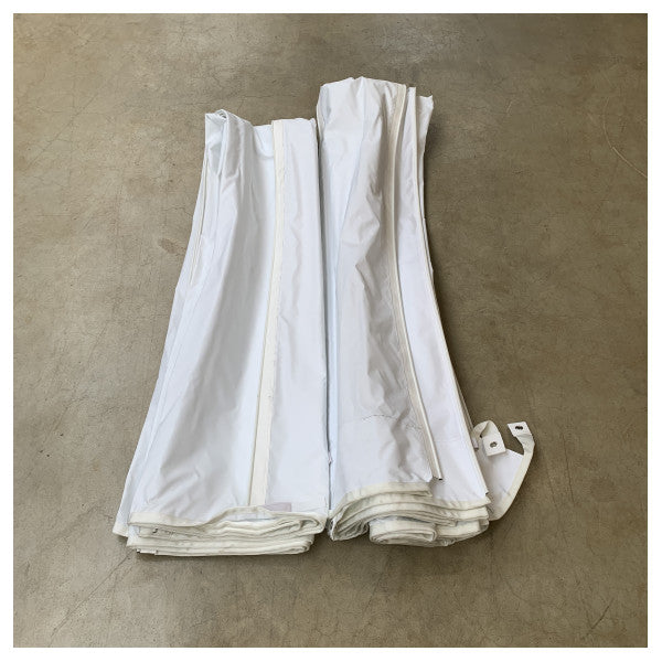 Біла політканина Besenzoni Подвійне м'яке полотно для флайбриджа Ferretti F830 - 323988 - 323988