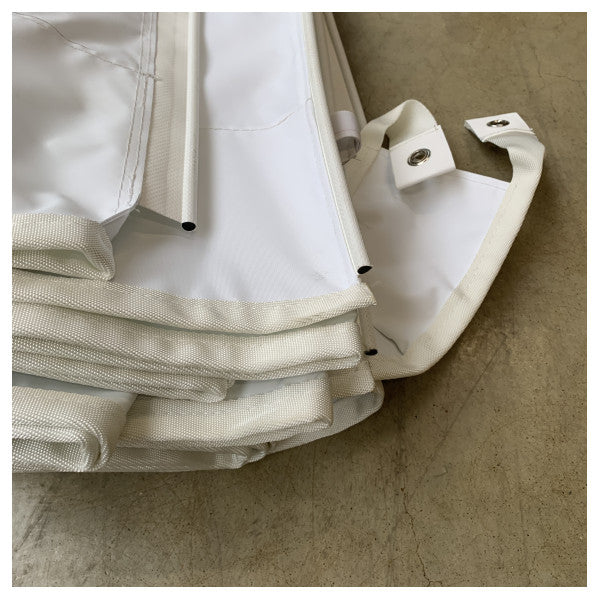 Біла політканина Besenzoni Подвійне м'яке полотно для флайбриджа Ferretti F830 - 323988 - 323988