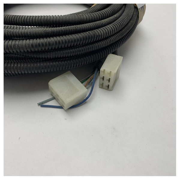 Двомоторний джгут проводки Gallinea Marine 12В/24В - міцний водонепроникний комплект кабелів для середніх і великих човнових двигунів