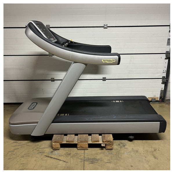 Unutilized grey LED Technogym Run Now 900 treadmill