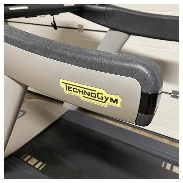 Unutilized grey LED Technogym Run Now 900 treadmill