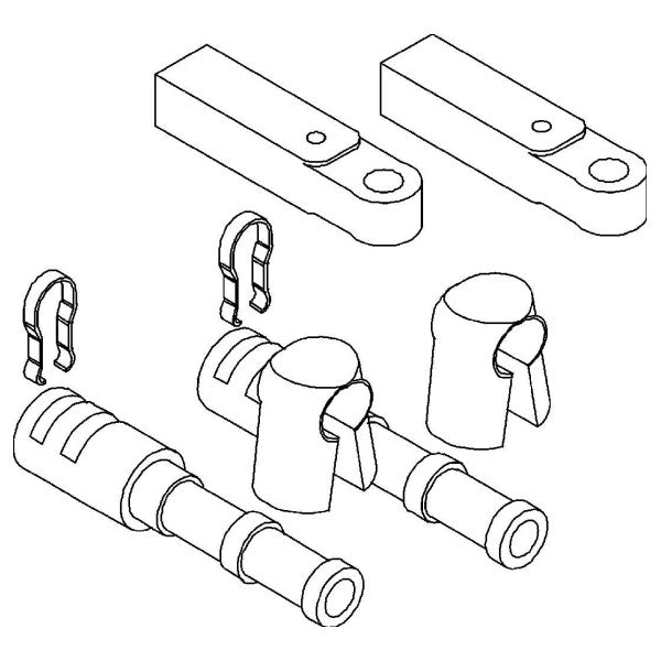 Dometic Seastar 3300/MERC CA27319 steering system mounting kit