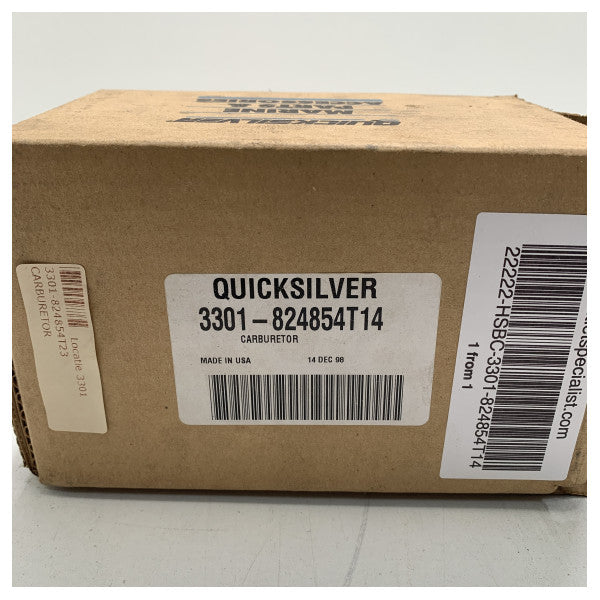 Mercury Quicksilver engine carburetor - 3301-824854T14