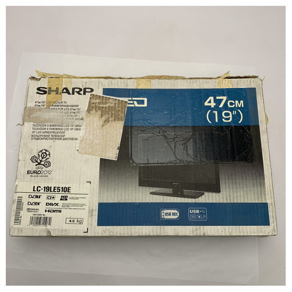 Τηλεόραση LCD LED 19 ιντσών Sharp LC-19LE510E