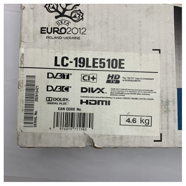 تلفزيون شارب LC-19LE510E LCD LCD مقاس 19 بوصة من شارب