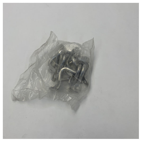 Osculati Set of 10 Heavy Duty Marine Coupling Hooks - 39.322.06