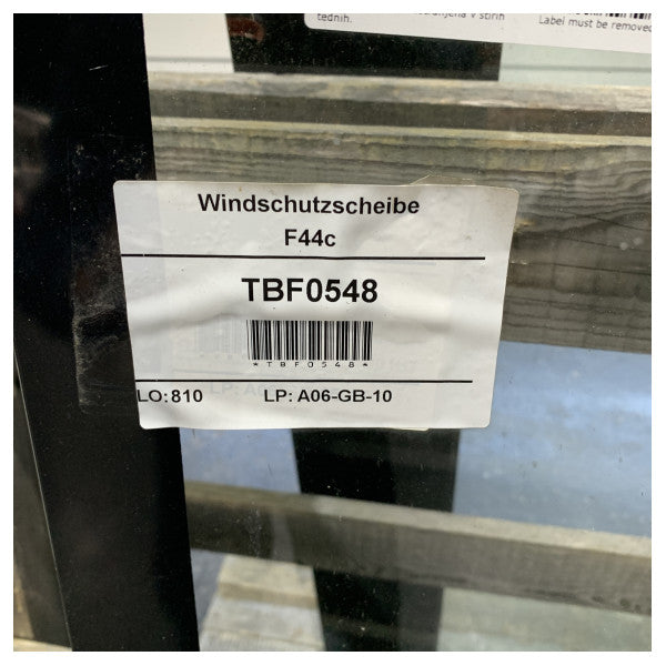 Fjord 44 coupe cristal frontal original negro - TBF0548 