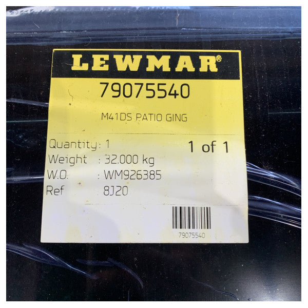 Lewmar Side Glass With Hatch for Moody 41 Decksaloon Entrance - 79075540 