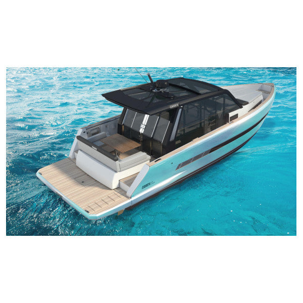 Резнич Фиорд стоманена извита плъзгаща се врата за тераса с стъкло - TBF0559 