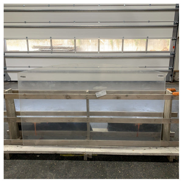Fjord 40 Open Plexiglass Boat Windshield 2130 x 1280 x 10 mm - TBF2003