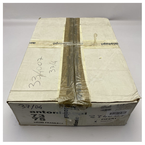 Міцна морська овальна раковина Antonio Lupi Piper - біла керамічна раковина для човнів і вологих приміщень - M06705ABIA