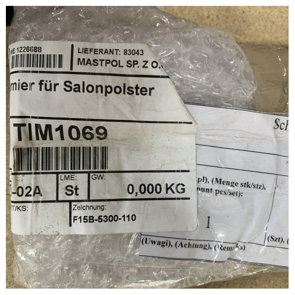 Нержавіючий сталевий завіс для оббивки салону Hanse Yachts | Стіл - TIM1069 