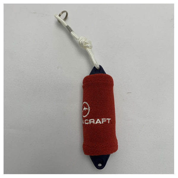 Mochi Craft RED fender keyring with logo - 335020