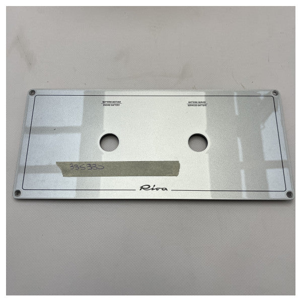 Riva Iseo 27 argento pannello interruttore principale per batteria di servizio e motore - 335330