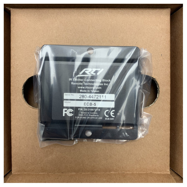 Splitter IR RTI ECB-5 per uso nautico - Distributore di segnale a infrarossi durevole per telecomandi