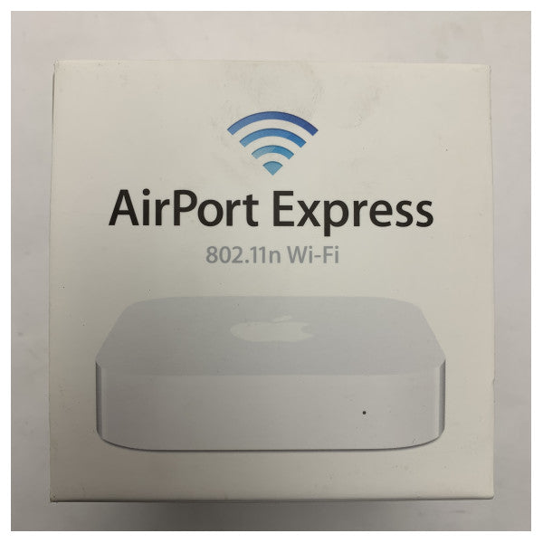 راوتر Apple Airport Express MC414Z/A MediaCenter MediaCenter Seamphony Area Airport 3.1 ثنائي النطاق اللاسلكي للاستخدام البحري والخارجي