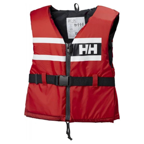 Helly Hansen Sport comfort червена найлонова спасителна жилетка размер M - 33854-M