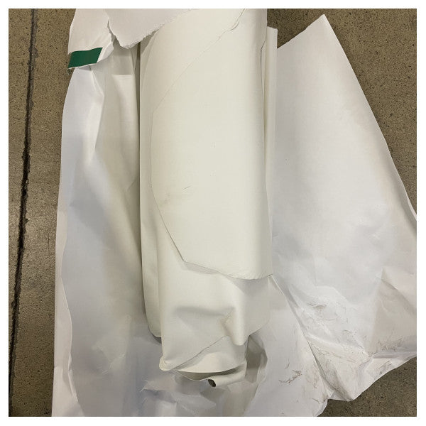 Foglizzo Marine White S305 Leather for Durable and Luxurious Boat Upholstery 13M2