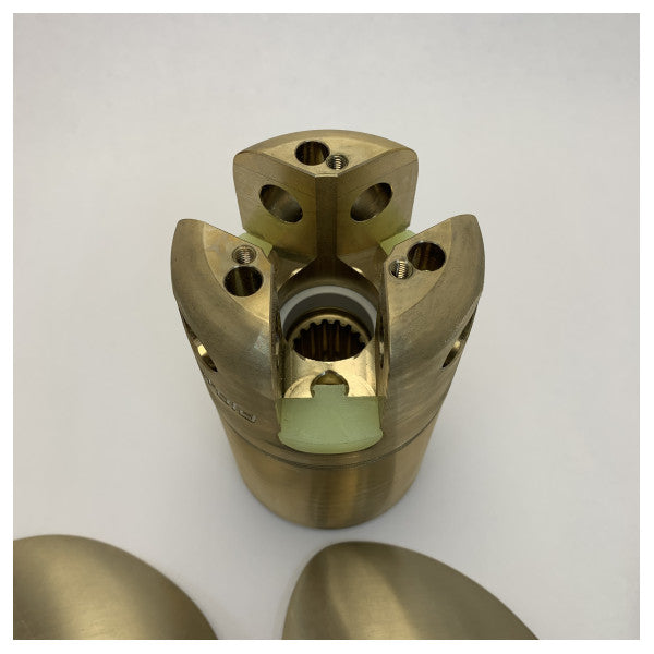 Flexofold mässing 16 x 13-3B vänster vikpropeller 