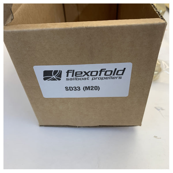 Flexofold mässing 16 x 13-3B vänster vikpropeller 